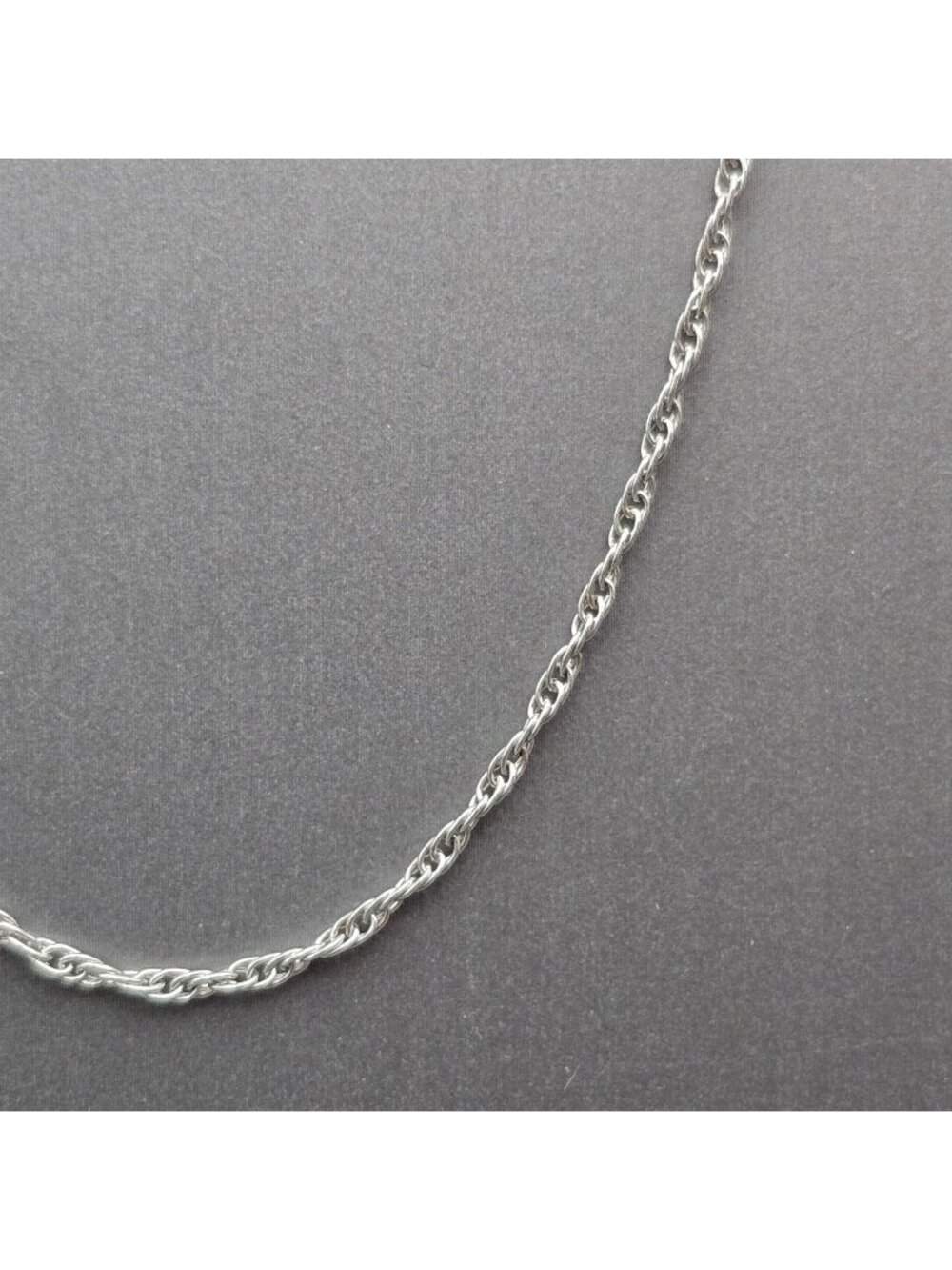 James Avery Sterling Silver Medium Rope Necklace 24" Retired 2mm Chain